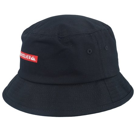 Quiksilver - Zwart bucket Hoed - Dna Black Bucket @ Hatstore