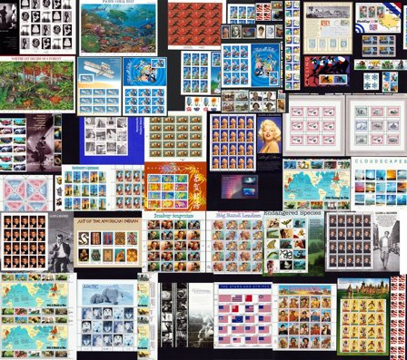 USA - 106 forskellige enheder - Postfrisk