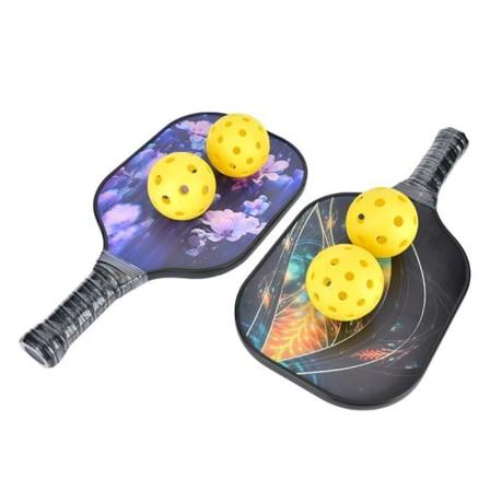 JILA Kannettava Pickleball-maila (V ri: Musta + V rik s)