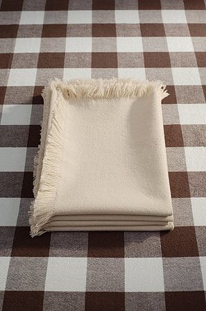 Jotex - Serviette 4er-pack Farbe Beige - SCARLETT - Kaufe Servietten bei Jotex