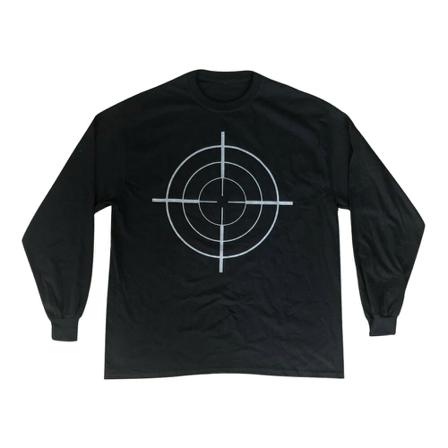 Yeezy - Långärmade T-shirts - Svart - Herr - Storlek: M, Herr, Storlek: M