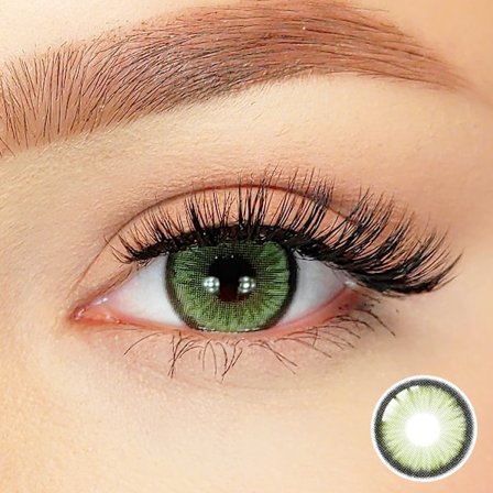 Färgade Linser – Luna Series – 12 Månader - Pony Green