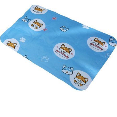 40x50cm - Kjølematte for Hund - Selvkjølende Matte for Hunder og Katter, Ikke-giftig Gel Kjølematte for Kjæledyr, Ingen Kjøling Nødvendig