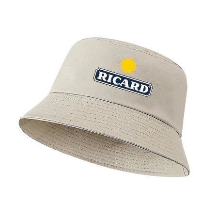 Unisex Bob Ricard Spandauerhatte - Ensidig Bomuld - Kvinder Mænd Åndbar Udendørs Strand Panamahat Fisker Drenge Piger Mode Kasketter