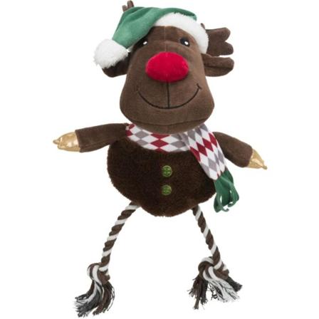 Trixie X-mas Juleleke Reinsdyr, Hund, Leker, Tøy og plysj