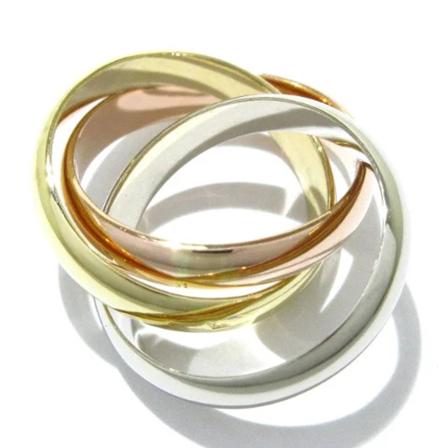 Cartier Vintage Pre-owned Guld ringar gul, Dam Vintage Smycken, Dam, Storlek: ONE SIZE