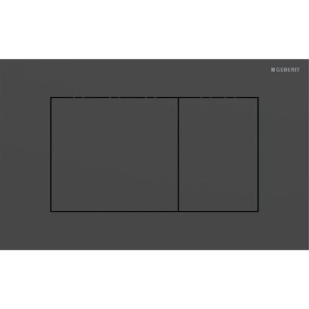 Geberit Sigma 40 115.629.14.1 Spyleplate Matt svart, Baderom