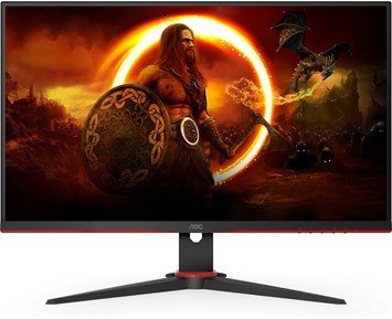 AOC-27" Q27G2E/BK QHD 144Hz Monitor - B-vare-27" QHD-skjerm med 1 ms responstid og 155 Hz-Monitors-Data og nettbrett