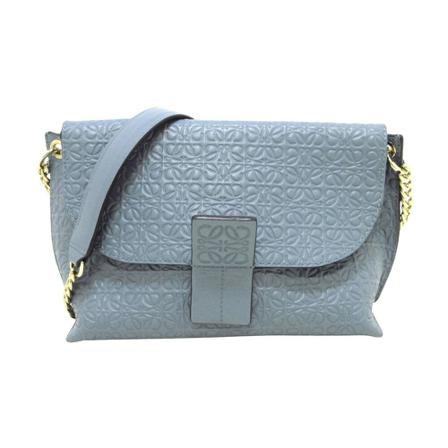 Loewe Pre-owned, Pre-owned Shoulder Bags Blauw, Dames, Maat:ONE Size