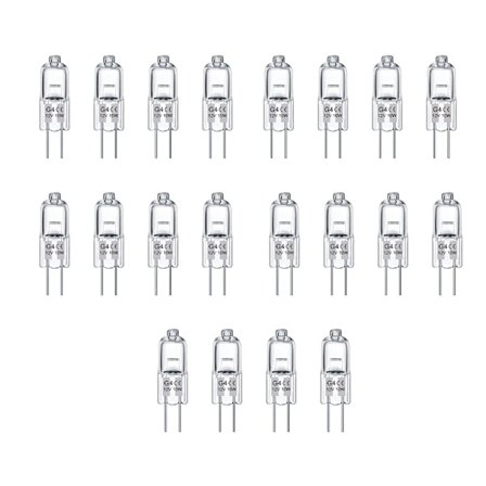 G4 Halogenlampor 10W 12V - Varmvitt