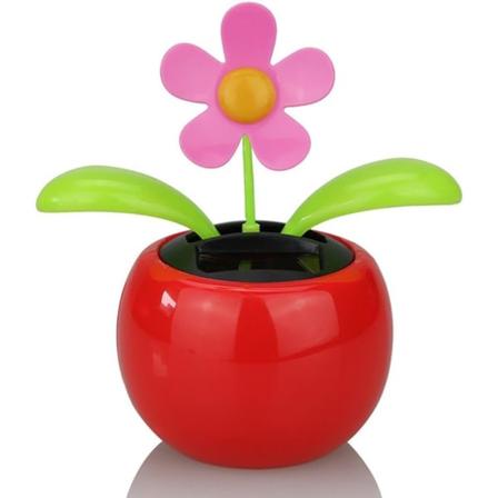 IC Solar kontor legetøj, sol dansende blomster overførsel bil display instrumentbræt legetøj gaver