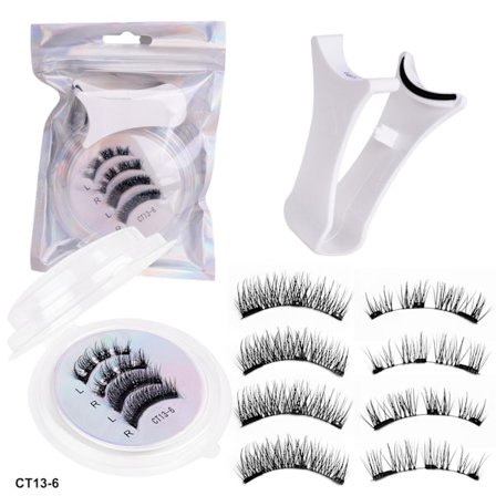 Magnetiska ögonfransar kit - Enkel applicering & återanvändbara