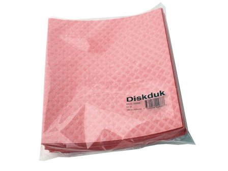 MAX Diskduk röd 10/fp - Lyreco - Städ och hygien - Städdukar och diskdukar - Diskdukar och svampdukar