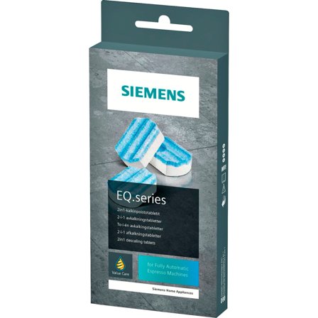 Bosch TZ80002B Avkalkingstabletter' - 'Hvit og blå