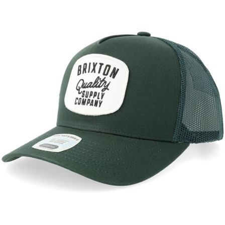 Brixton - Grön trucker Keps - Hubal Primal Green A-Frame Trucker @ Hatstore