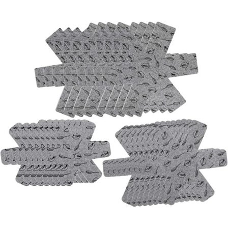 24 delar gryta och pannskydd i 3 olika storlekar,