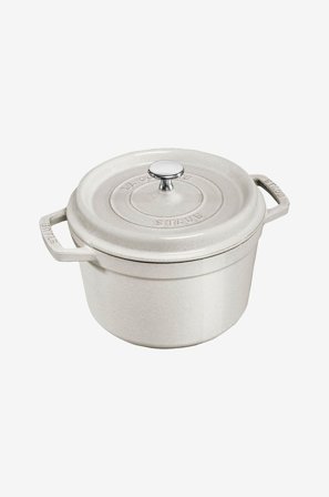 Gryta La Cocotte rund djup 24 cm, 4,8 l - Staub - Grå - Grytor & kastruller - Från Homeroom
