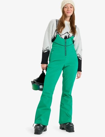 Roxy Summit Bib Pt - Green - L