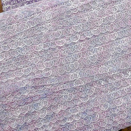 3 meter Gradient Kärlek Broderi Spets För Klädtillbehör Handgjorda Sömnad Damklänning Docka Dekorationstillbehör