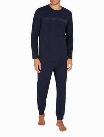 Emporio Armani Nightwear Pyjama - Navy - M