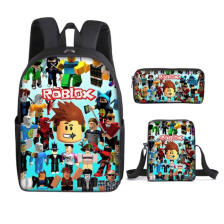 Trykt rygsæk skuldertaske penalhus mænd og kvinder studerende varmeoverførsel stor kapacitet rygsæk tegneserie børns rygsæk