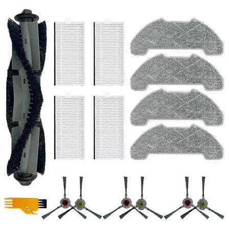 För Airrobo P30 Robotdammsugare Huvudsidoborste Hepa Filter [DB]