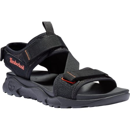 Timberland Men's Ripcord 2-Strap Sandal Men sandals Black 45