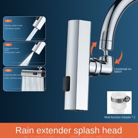 Foss Kjøkkenkran Sprutsikker kran Universalkran