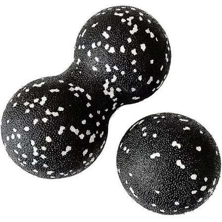 2 stk. Jordnøddesmør Massagebold Fascia Bold Sæt Dyb Væv Massage Værktøj Til Myofascial Release, Muskelafslapper