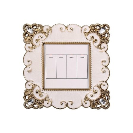 Enkel lysbryter deksel Sokkel Surround Frame 05 05