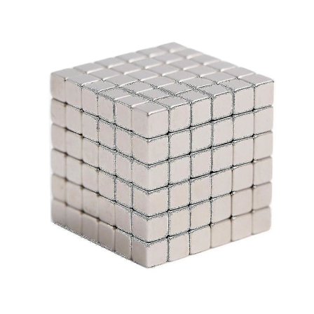 216 Magnetiske Kuber, Neodym-Kuber, Kubemagneter