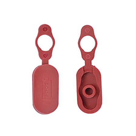 Dust Cover Laddnings Port Till Xiaomi Mijia M365 Röd