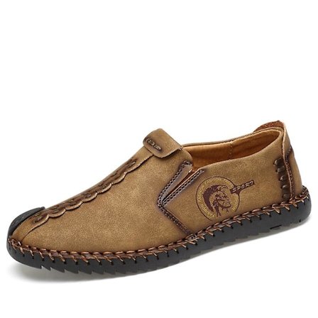 Casual för män Läder Loafers 0L602