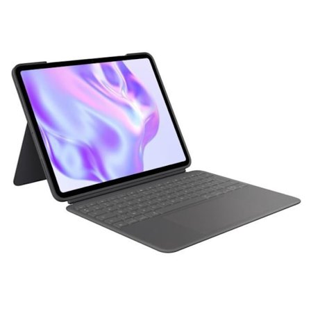 Surfplattatillbehör Logitech Combo Touch tangentbordsfodral för iPad Pro 13-tum (M4)(2024)