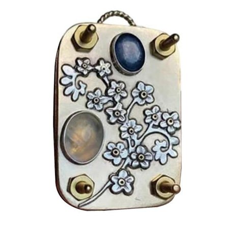 Mikro Blomsterpresse Sæt Bærbar Metal Blomsterpresse Værktøj med 10 Stykker Tørrepapir til Planter