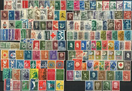 Holland - Årgang 1950-1959 - Postfrisk