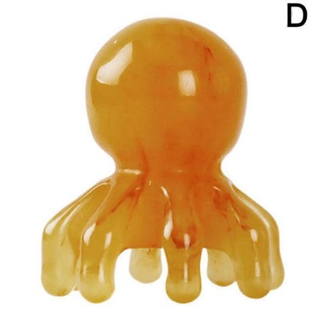 Blæksprutte Massage Kam Sundhed Hovedbund Akupunkturpunkt Massager Meridian