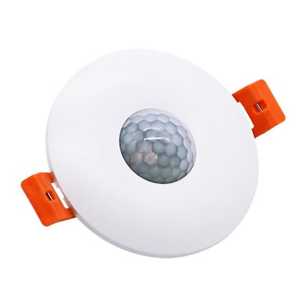 Justerbar menneskekroppssensor for takmontering 110-220v Infrarød sensor Bevegelse