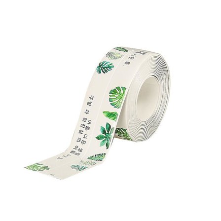 Tetningslist Antikollisjon Vanntett Selvklebende Fugelist Tetningstape Kompatibel med Vask Baderom