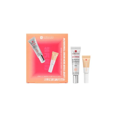 ERBORIAN KIT HEALTHY GLOW - CC Crème & Super BB Concealer - Clair 1pz - Cofanetto Make Up