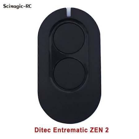 Entrematic ZEN2 ZEN4 ZEN2W ZEN4W DITEC GOL4 BIXLG4 BIXLP2 BIXLS2 43392MHz Rullende Kode Garasjeport Fjernkontroll Håndholdt Sender