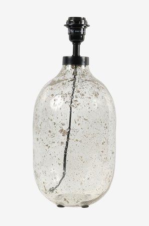 PR Home - Groove lampunjalka 40 cm - Läpinäkyvä - Lampunjalat - - Homeroom