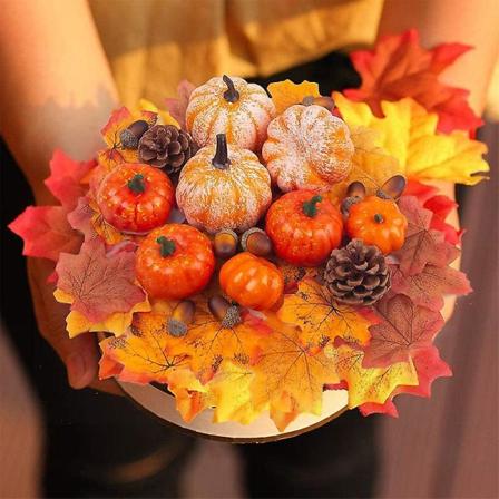 Høstdekorasjoner Halloween-dekorasjoner Gresskardekorasjoner Diy høstdekor til girlander 50 stk