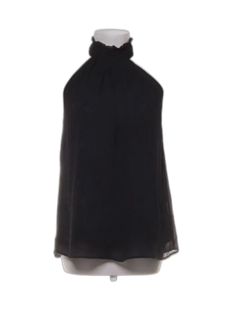 Svart halterneck blus från H&M