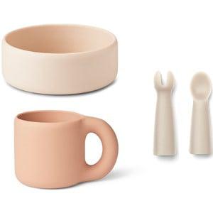 Liewood Rose Multi Mix Lise Dinner Set One Size - Tableware - One size - Pink