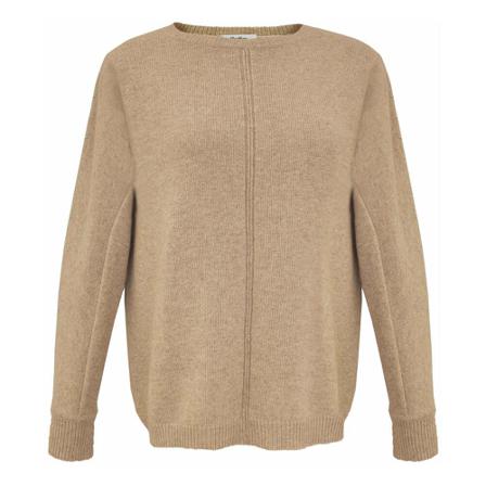 Max Mara Round-neck Knitwear , Bruin , Dames , Maat: S Truis