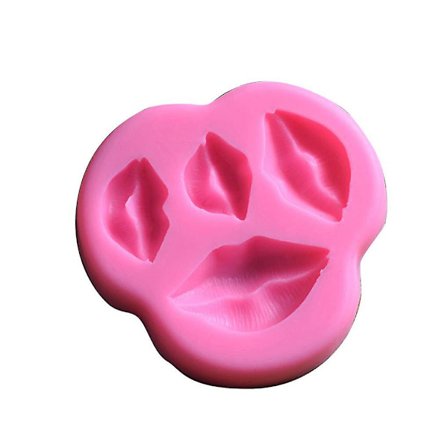 Kageforme med Læbe-Mønster - Cookies, Kiks, Pudding, Fondant, Kagedekoration, DIY