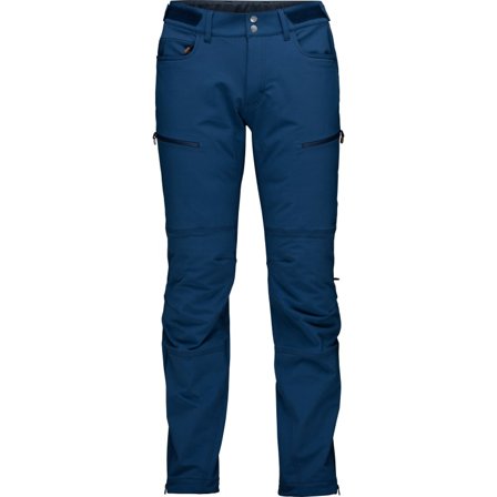 Norrøna Men's Svalbard Flex1 Pants Men hiking trousers Blue XXL