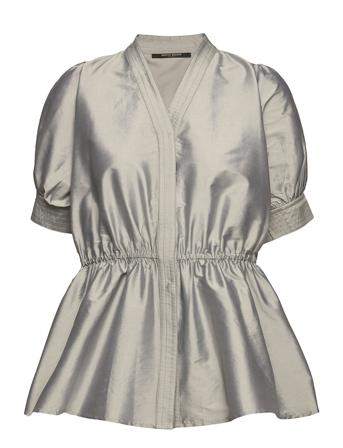 Parsley Desi Blouse Grey Bruuns Bazaar