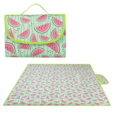 Piknikteppe Vaskbart piknikteppe Vanntett 200x200 cm